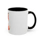 Cute Fox Heart Mug – Adorable Red Fox Holding Heart Coffee Cup (11oz)