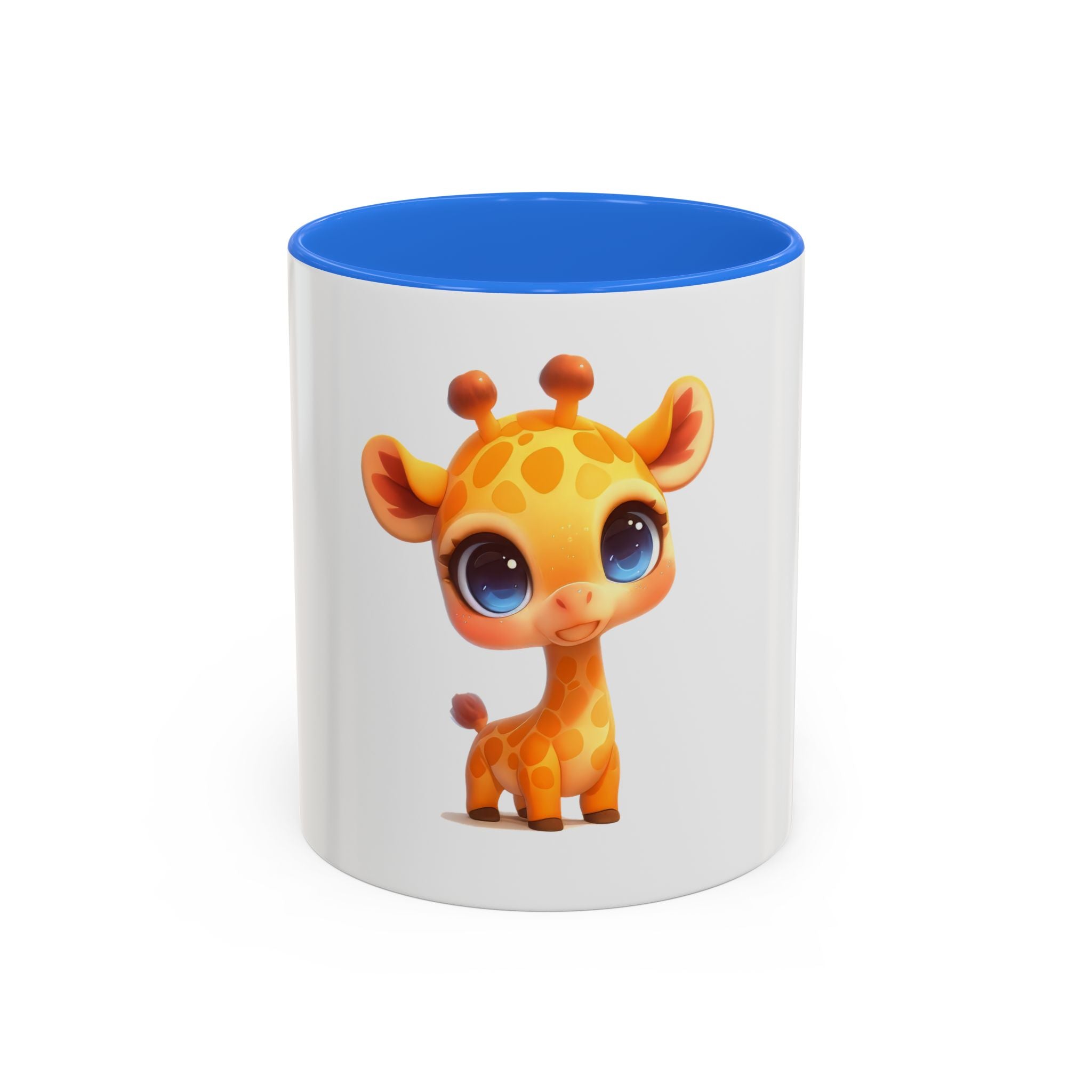 Cute Baby Giraffe Coffee Mug — Colorful 11oz Ceramic Mug