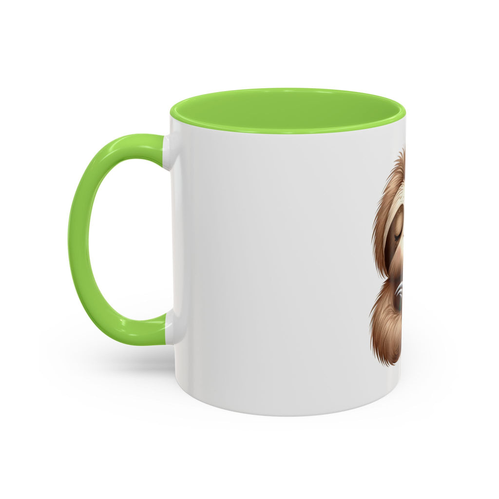 Cute Sloth Hug Coffee Mug (11oz) - Adorable Relaxing Animal Gift