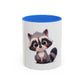 Cute Raccoon Coffee Mug – Adorable Animal Ceramic Mug (11oz)