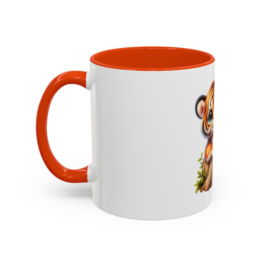 Cute Tiger Cub Mug — Adorable Baby Tiger Coffee Cup (11oz)