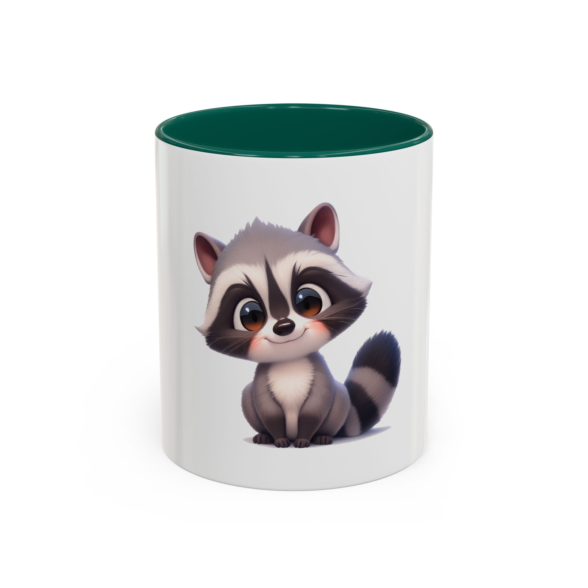 Cute Raccoon Coffee Mug – Adorable Animal Ceramic Mug (11oz)