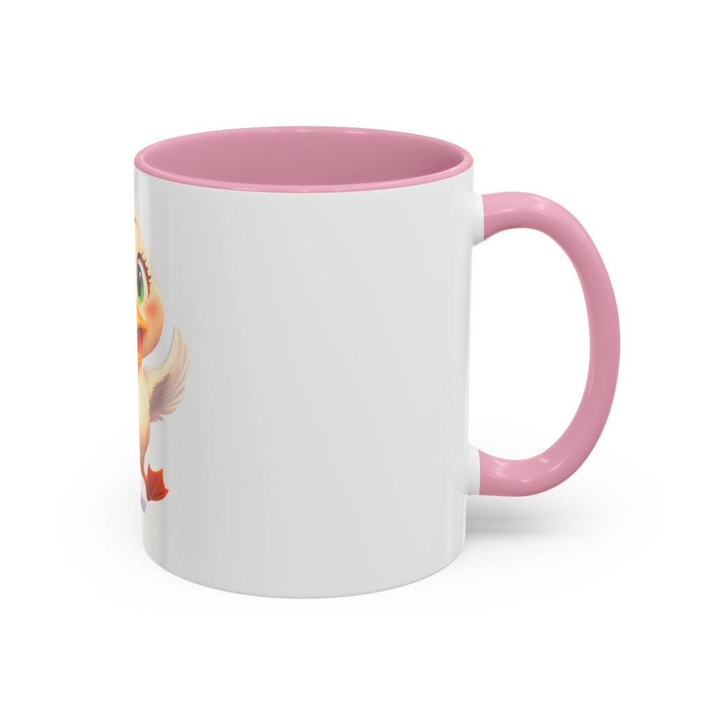 Cute Duckling Coffee Mug — Adorable Cartoon Baby Duck 11oz