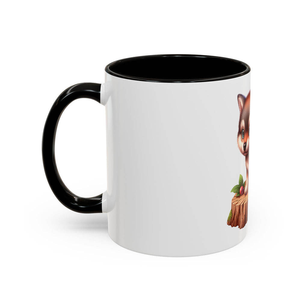 Cute Wolf Pup Mug — Adorable Woodland Puppy Coffee Cup (11oz)