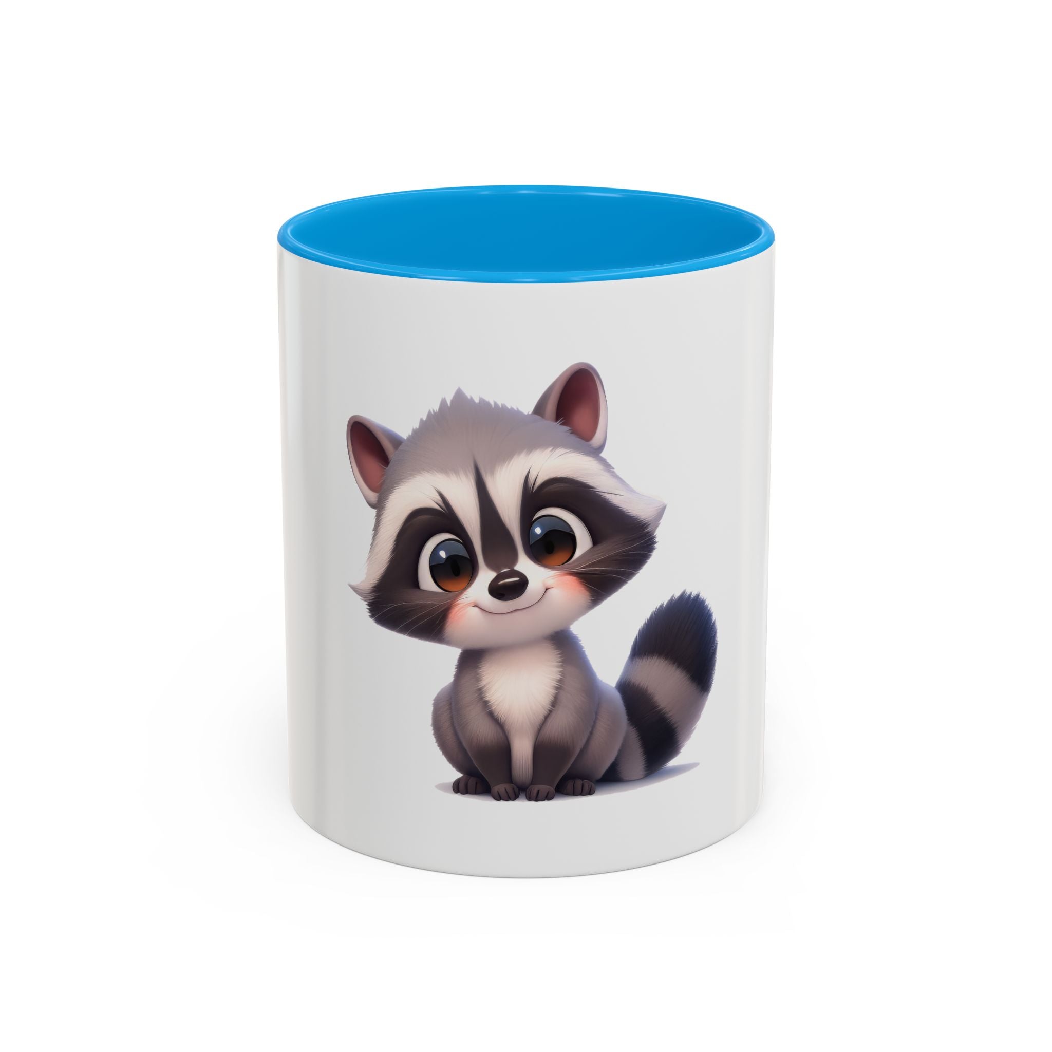 Cute Raccoon Coffee Mug – Adorable Animal Ceramic Mug (11oz)