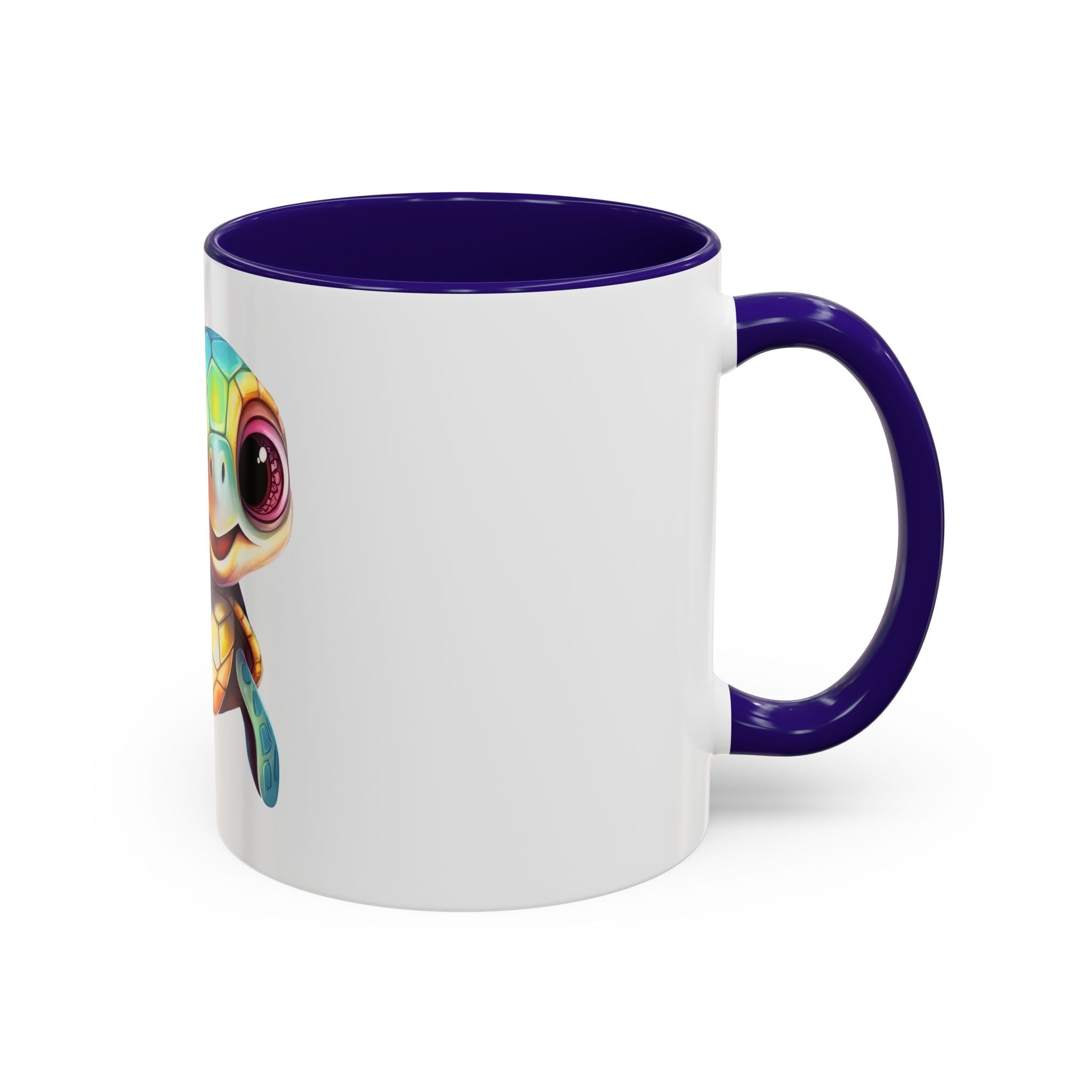 Cute Colorful Sea Turtle Coffee Mug (11oz)