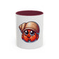 Cute Hermit Crab Mug — Colorful 11oz Ceramic Coffee Cup
