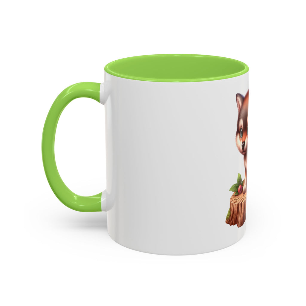 Cute Wolf Pup Mug — Adorable Woodland Puppy Coffee Cup (11oz)