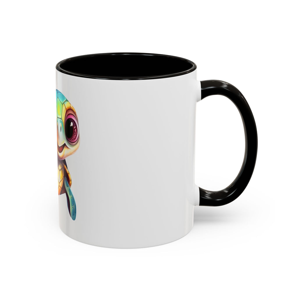 Cute Colorful Sea Turtle Coffee Mug (11oz)