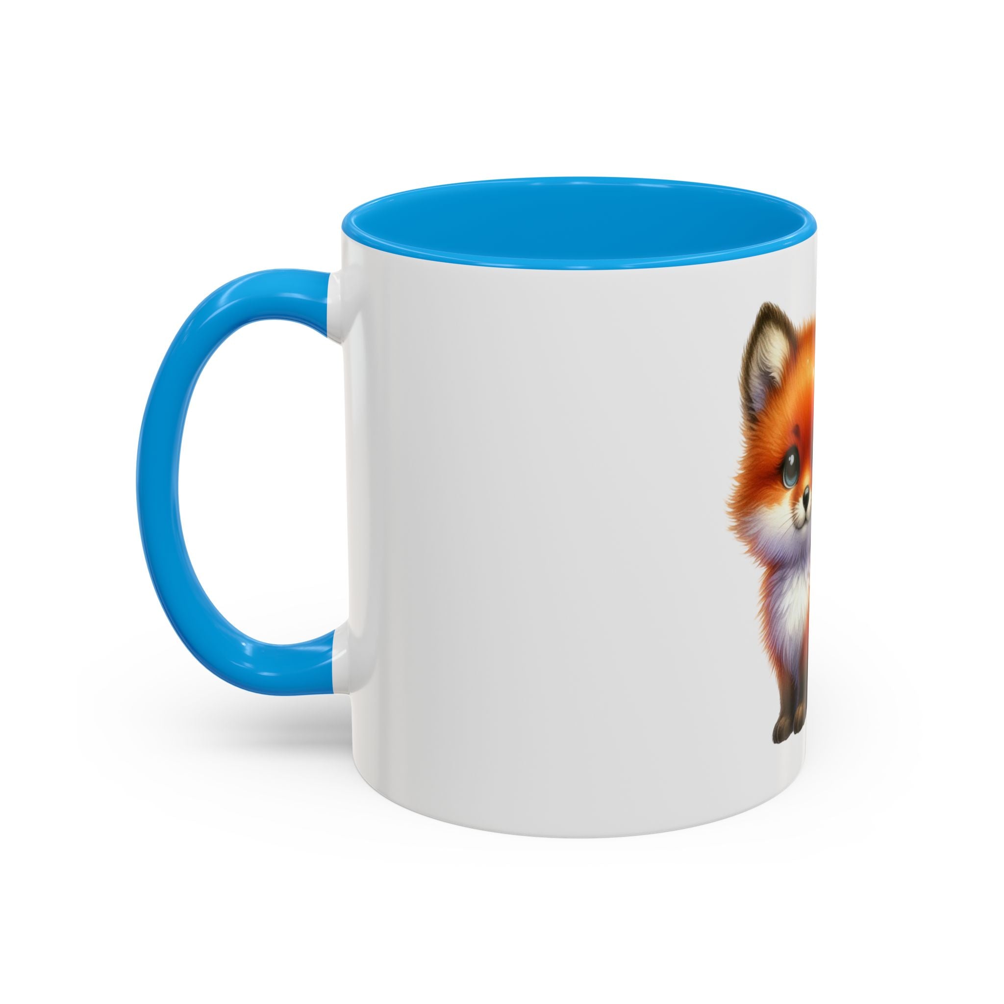 Cute Red Fox Coffee Mug — Adorable Animal Ceramic Mug (11oz)