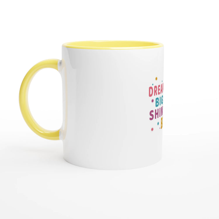 Colorful Abstract Mug with Color Inside