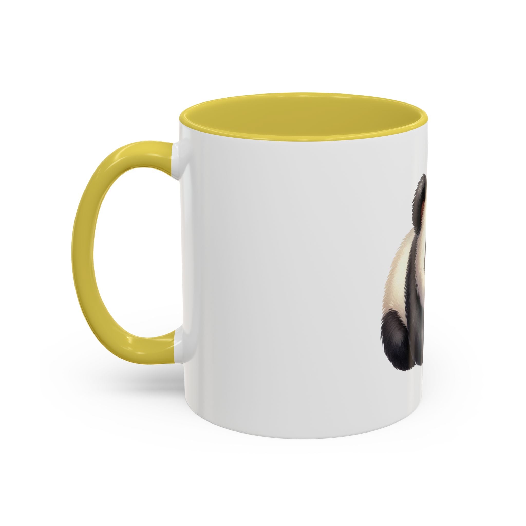 Cute Panda Coffee Mug (11oz) — Adorable Cartoon Panda Ceramic Cup