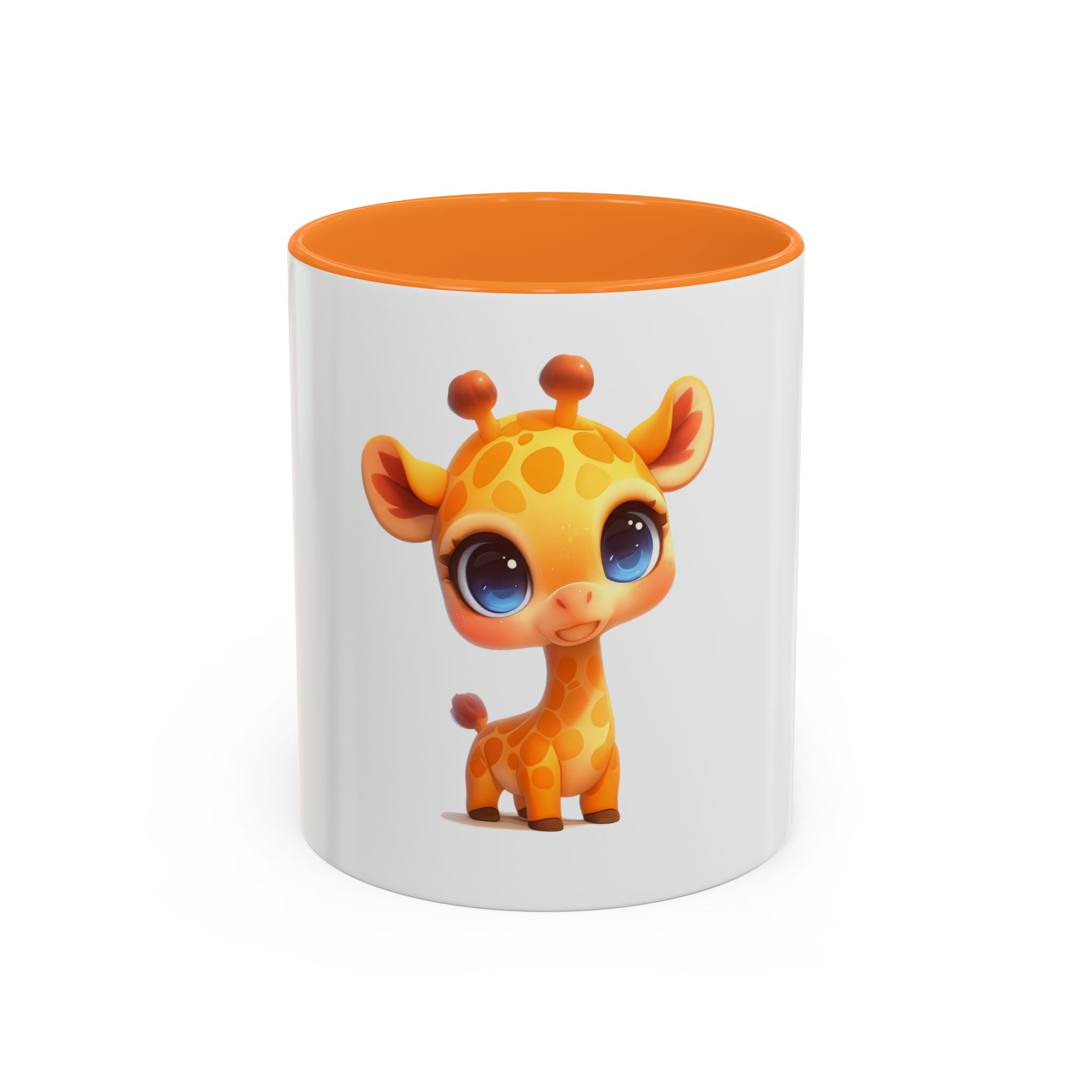 Cute Baby Giraffe Coffee Mug — Colorful 11oz Ceramic Mug