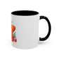 Cute Kawaii Starfish Coffee Mug – Colorful Ocean Cartoon 11oz