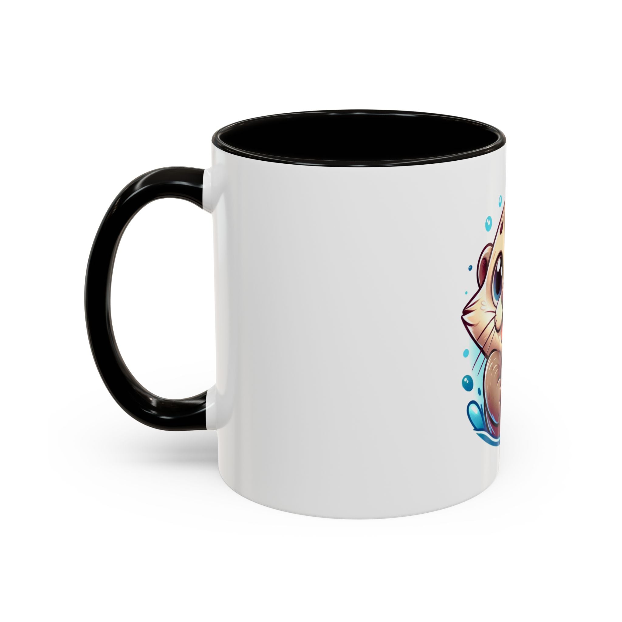 Cute Otter Mug (11oz) — Adorable Cartoon Sea Otter Coffee Cup