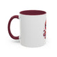 Cute Red Octopus Coffee Mug (11oz) - Kawaii Sea Creature Ceramic Cup