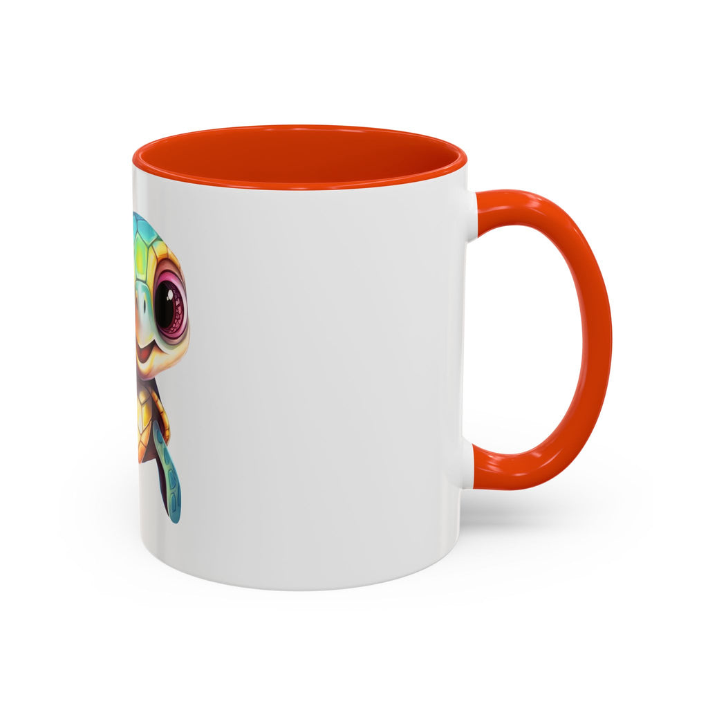 Cute Colorful Sea Turtle Coffee Mug (11oz)