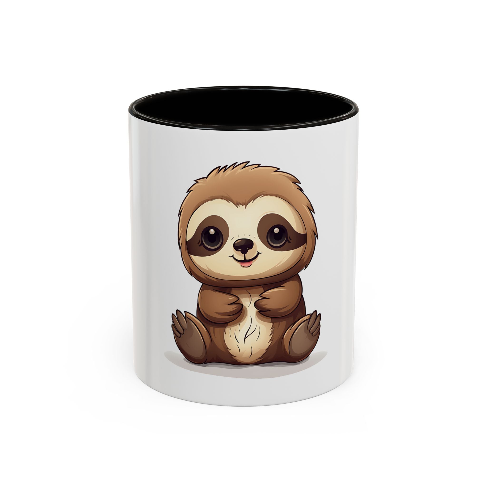 Cute Sloth Coffee Mug (11oz) – Adorable Cartoon Animal Tea Cup