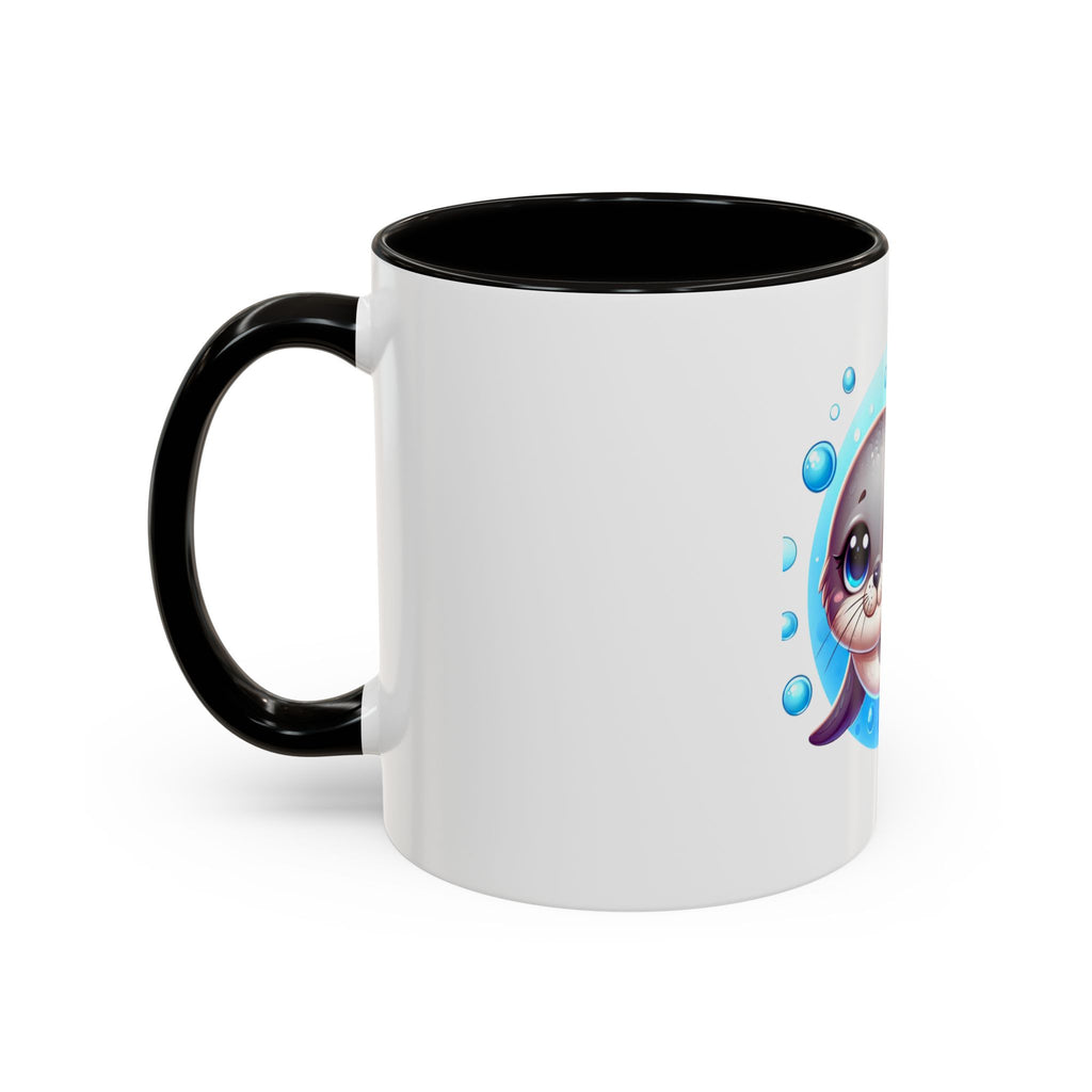 Cute Seal Coffee Mug – Adorable Ocean Animal 11oz Colorful Ceramic