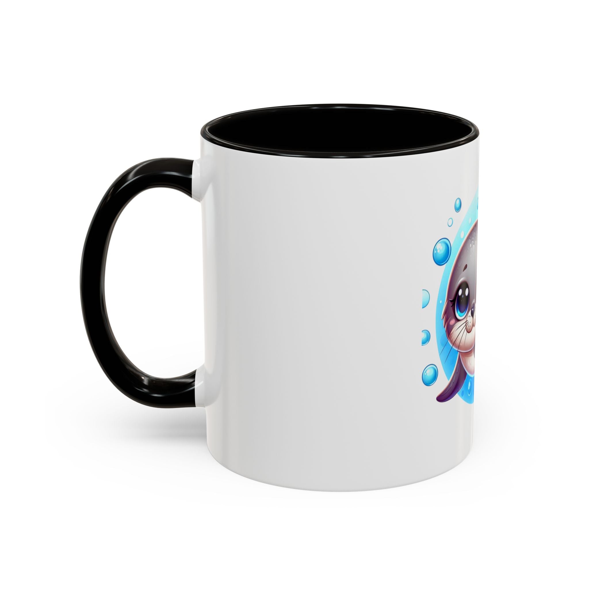 Cute Seal Coffee Mug – Adorable Ocean Animal 11oz Colorful Ceramic