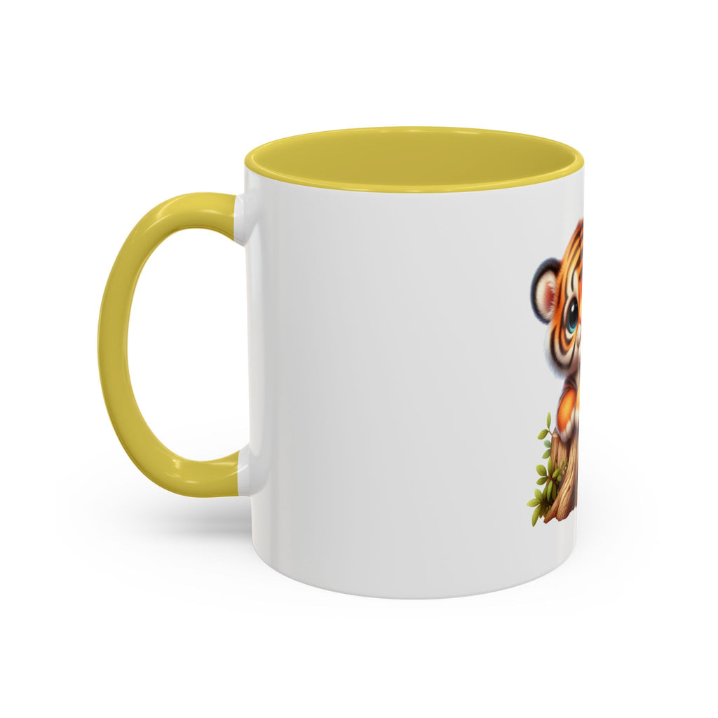 Cute Tiger Cub Mug — Adorable Baby Tiger Coffee Cup (11oz)