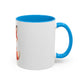 Cute Fox Heart Mug – Adorable Red Fox Holding Heart Coffee Cup (11oz)