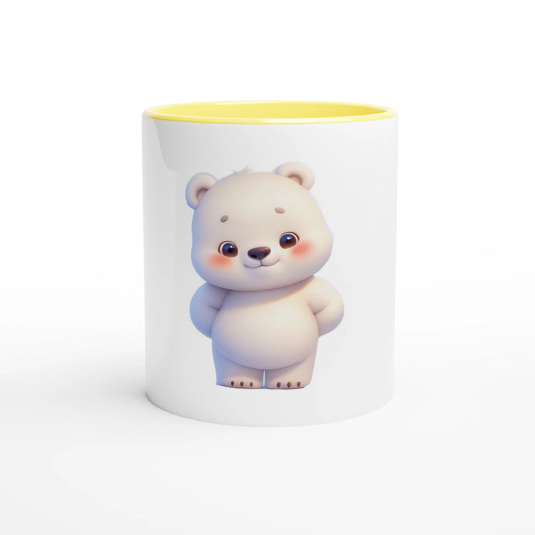Cute Bear Mug with Color Inside