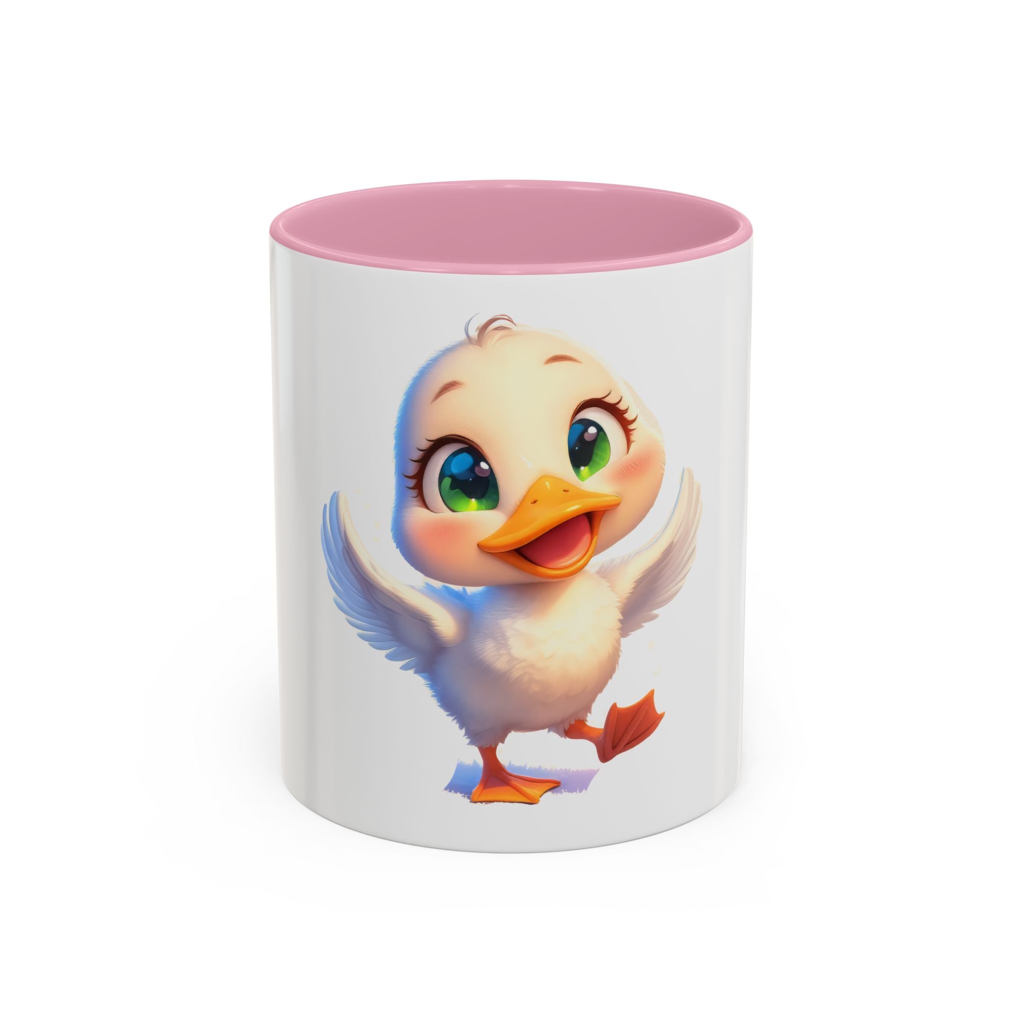 Cute Duckling Coffee Mug — Adorable Cartoon Baby Duck 11oz