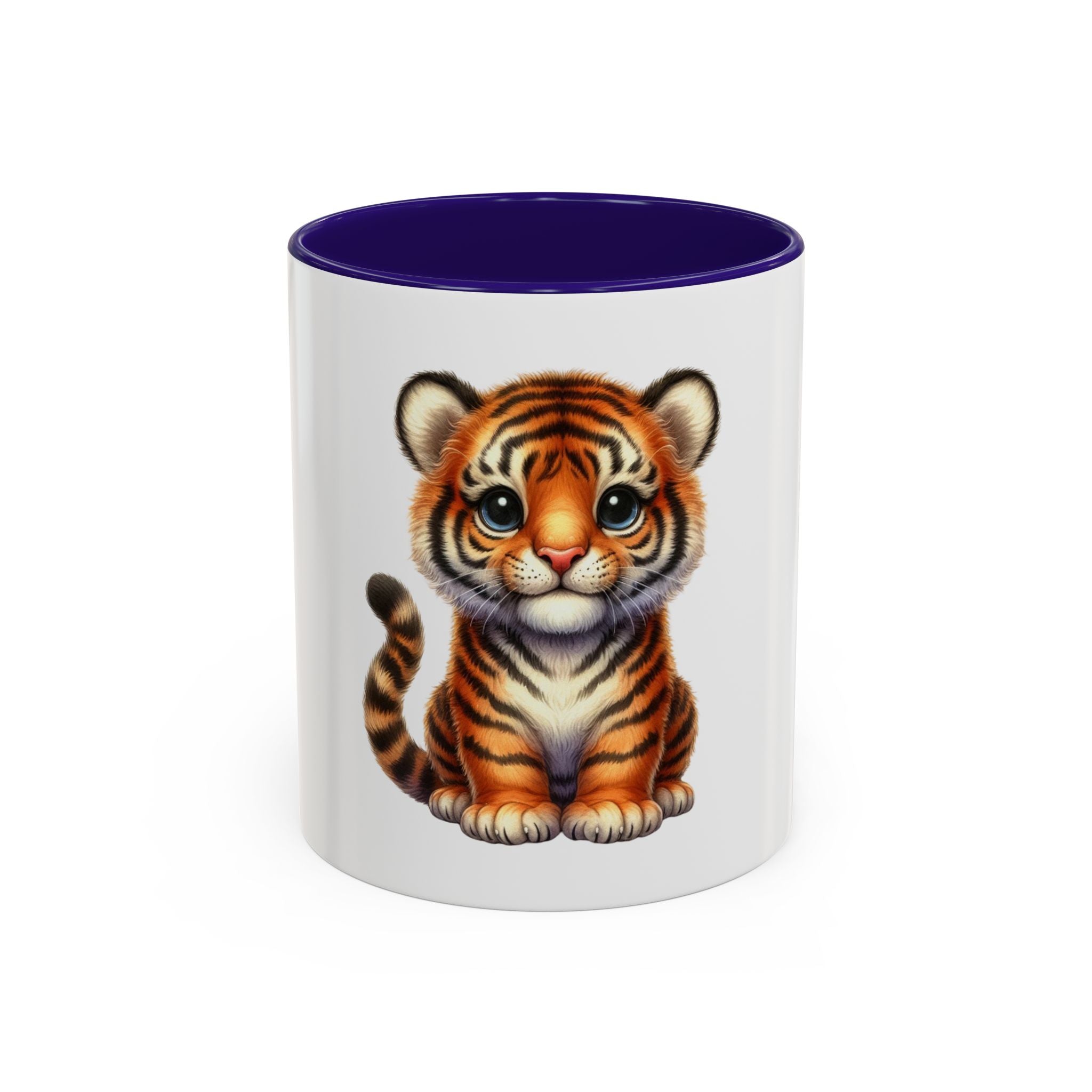 Cute Baby Tiger Coffee Mug — Adorable Nursery Animal Mug (11oz)