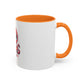 Cute Red Octopus Coffee Mug (11oz) - Kawaii Sea Creature Ceramic Cup