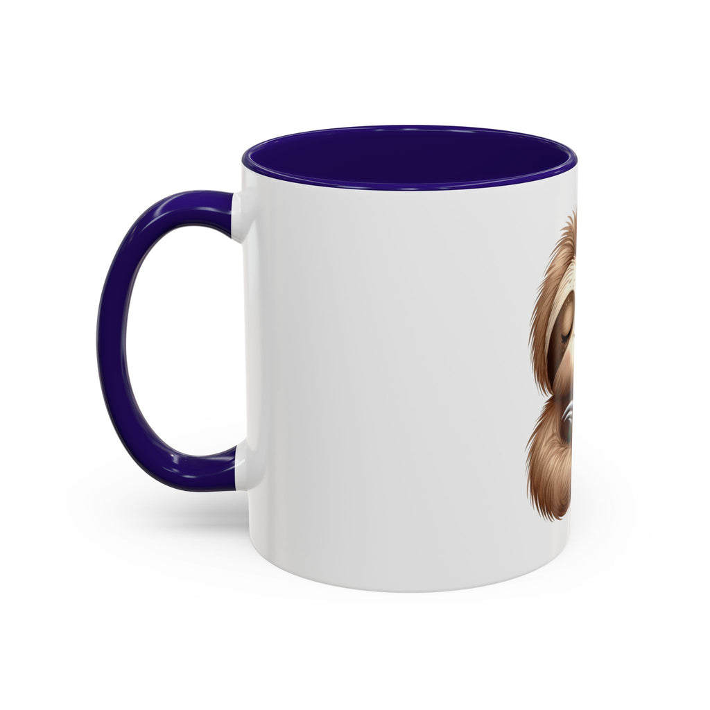Cute Sloth Hug Coffee Mug (11oz) - Adorable Relaxing Animal Gift