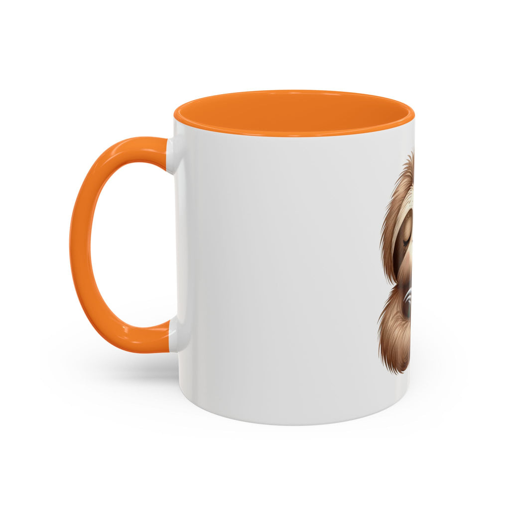 Cute Sloth Hug Coffee Mug (11oz) - Adorable Relaxing Animal Gift
