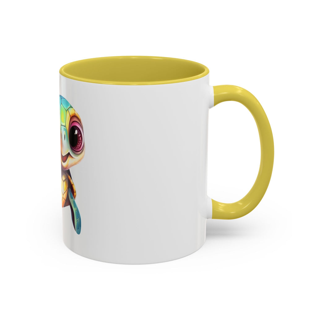 Cute Colorful Sea Turtle Coffee Mug (11oz)