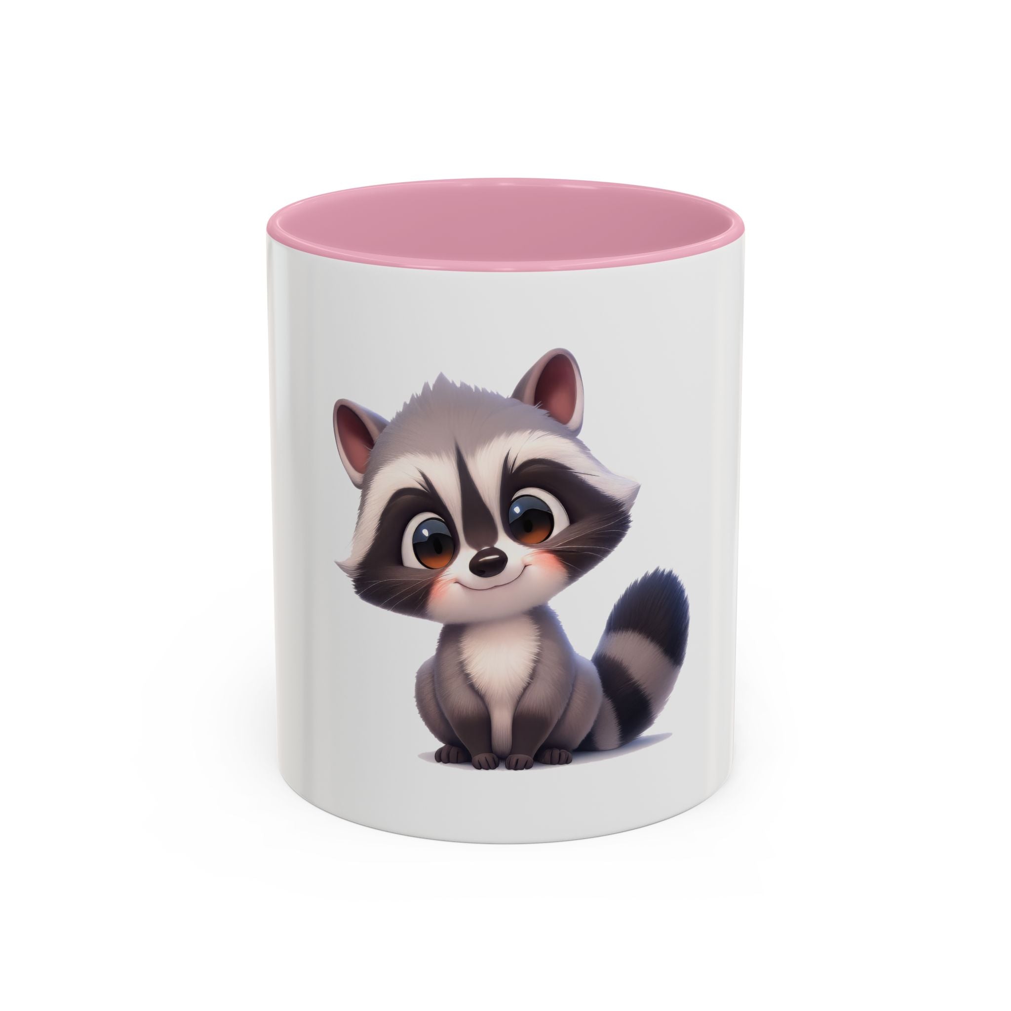 Cute Raccoon Coffee Mug – Adorable Animal Ceramic Mug (11oz)