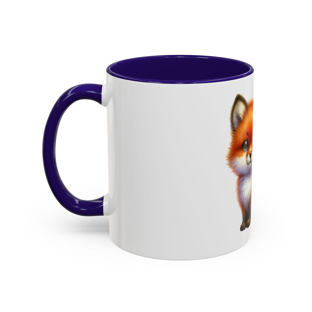Cute Red Fox Coffee Mug — Adorable Animal Ceramic Mug (11oz)