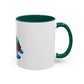 Cute Sea Turtle Coffee Mug (11oz) – Colorful Ocean Animal Ceramic Mug