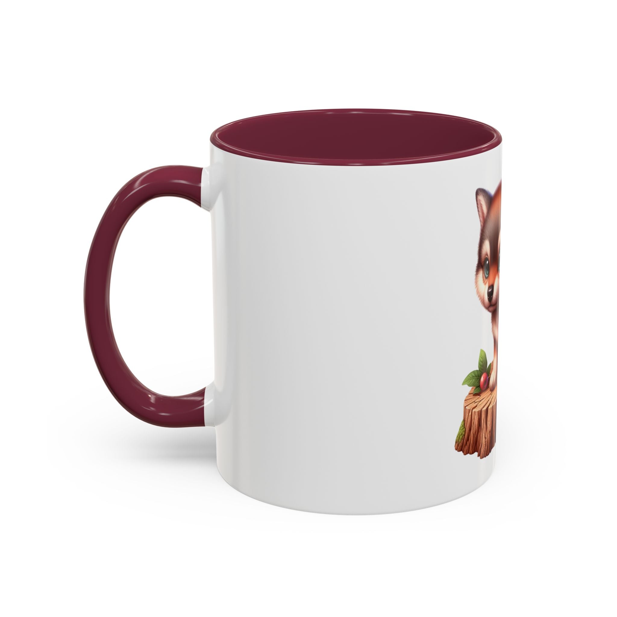 Cute Wolf Pup Mug — Adorable Woodland Puppy Coffee Cup (11oz)