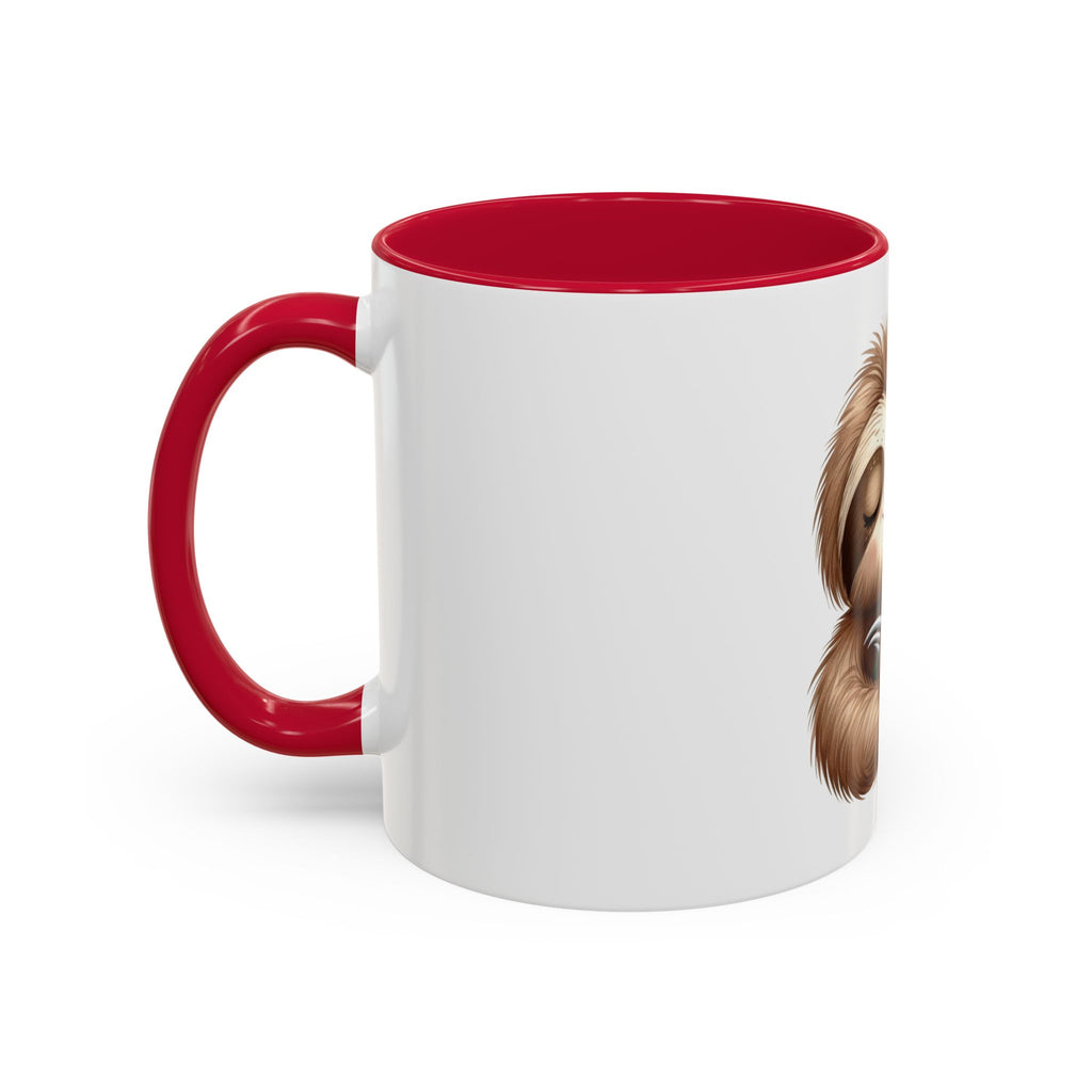 Cute Sloth Hug Coffee Mug (11oz) - Adorable Relaxing Animal Gift