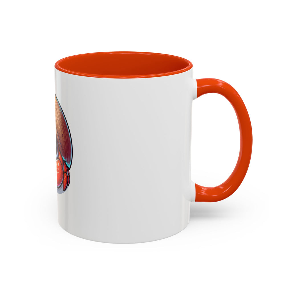 Cute Hermit Crab Mug — Colorful 11oz Ceramic Coffee Cup