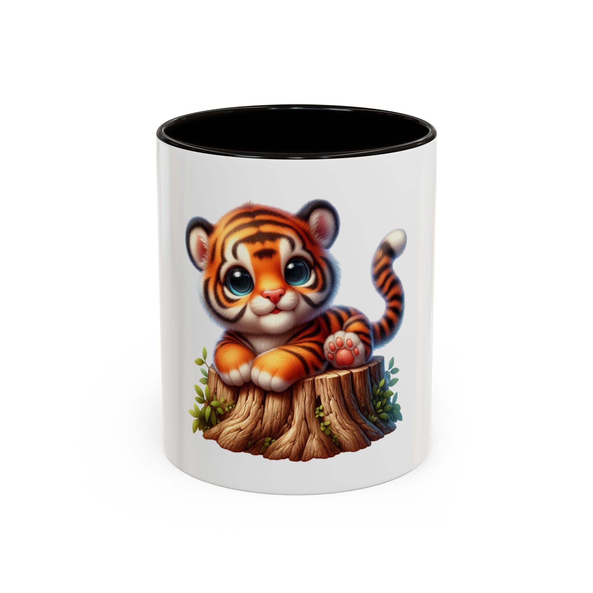 Cute Tiger Cub Mug — Adorable Baby Tiger Coffee Cup (11oz)