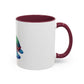 Cute Sea Turtle Coffee Mug (11oz) – Colorful Ocean Animal Ceramic Mug