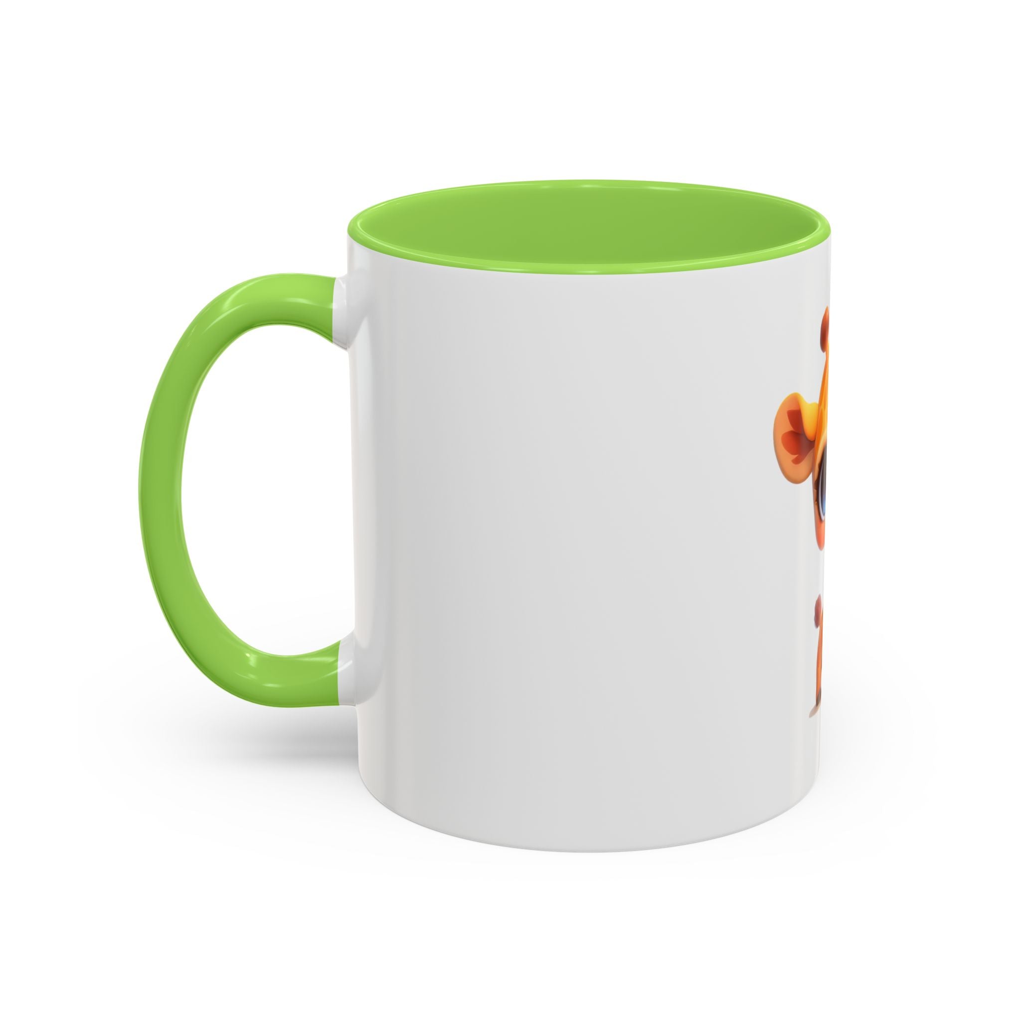 Cute Baby Giraffe Coffee Mug — Colorful 11oz Ceramic Mug