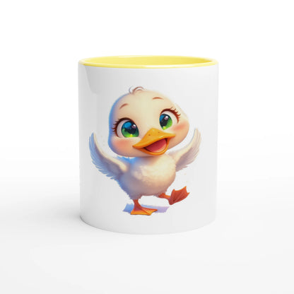Cute Chick Mug with Color Inside