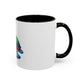 Cute Sea Turtle Coffee Mug (11oz) – Colorful Ocean Animal Ceramic Mug