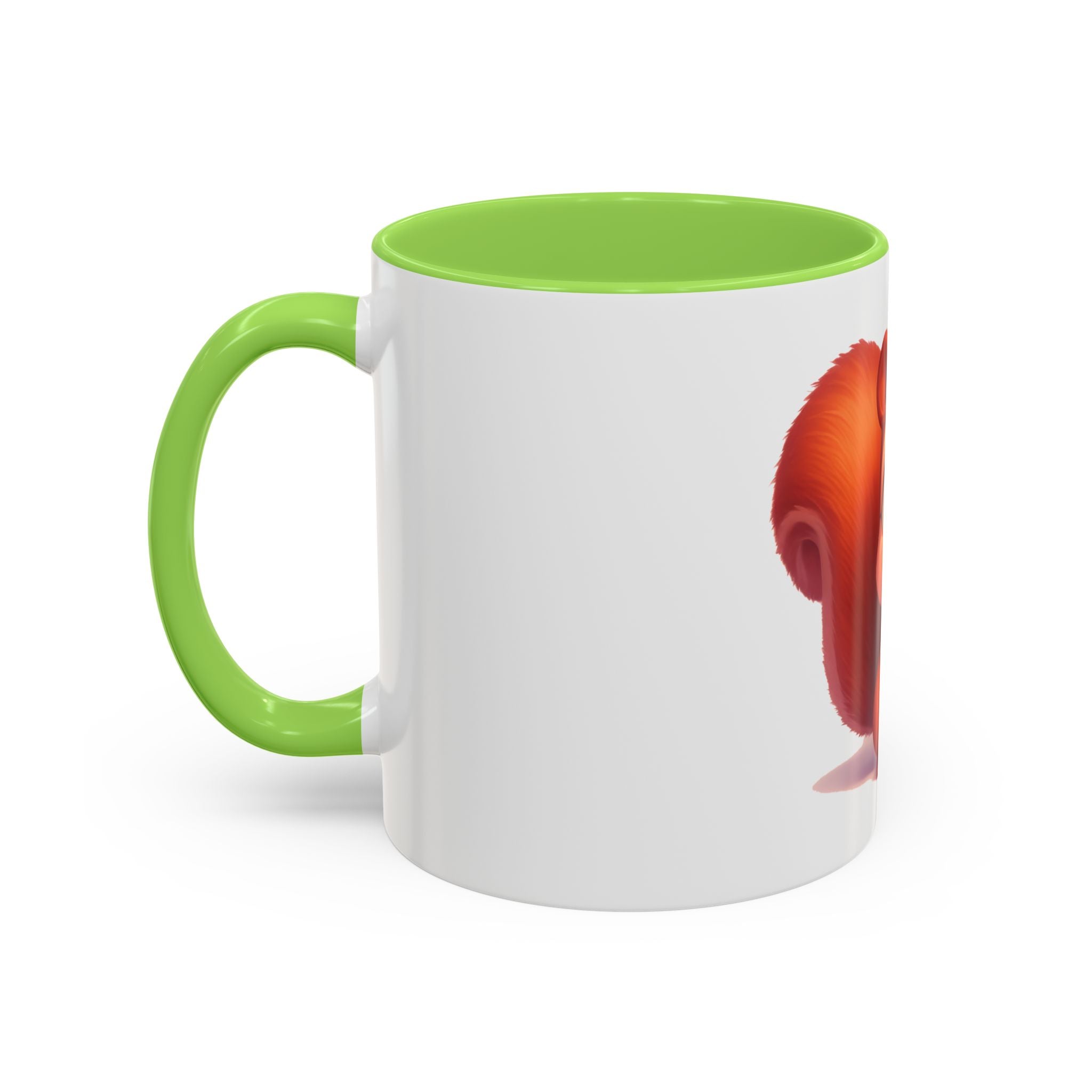 Cute Cartoon Squirrel Coffee Mug (11oz) – Colorful Animal Gift