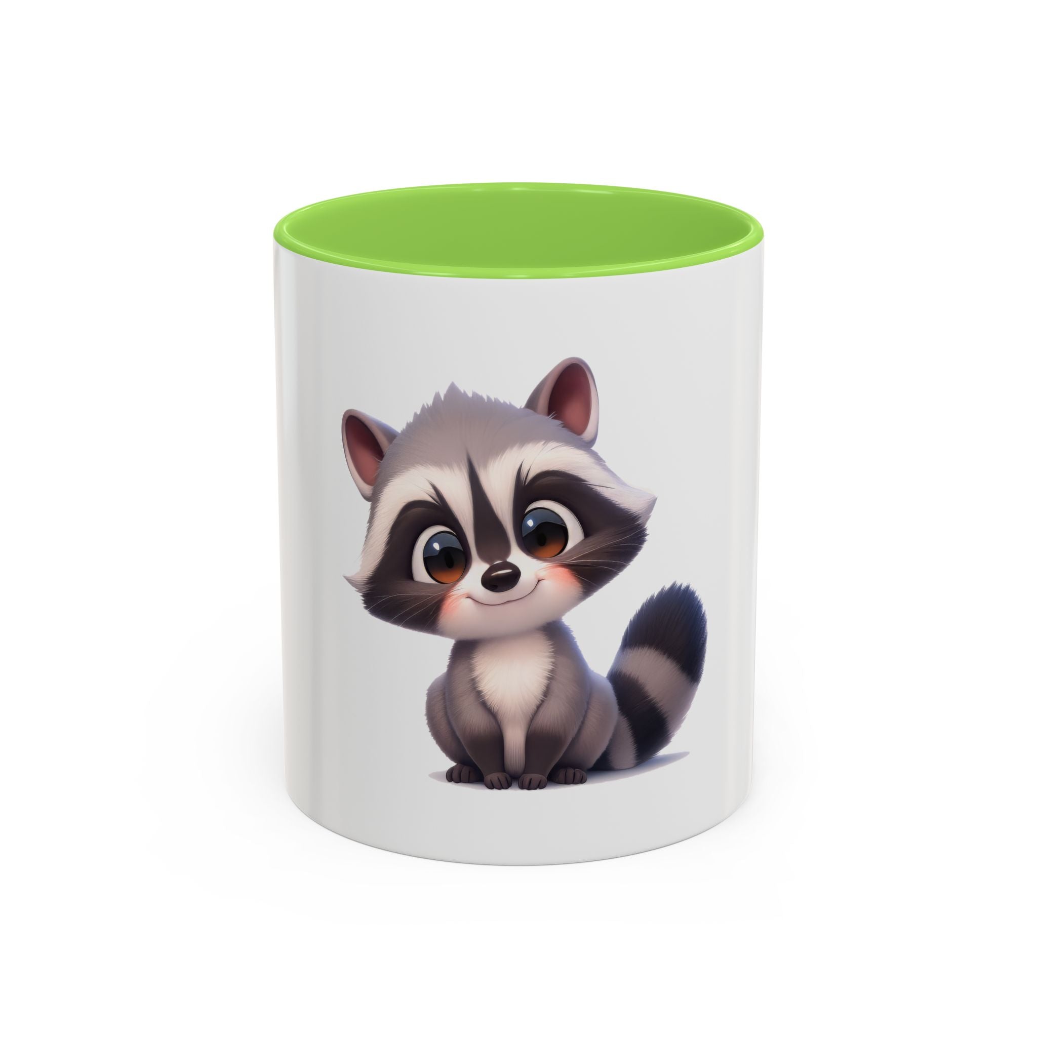 Cute Raccoon Coffee Mug – Adorable Animal Ceramic Mug (11oz)