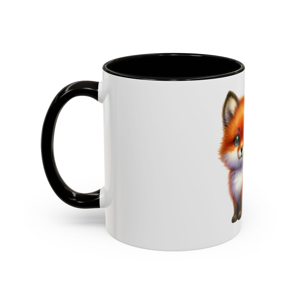 Cute Red Fox Coffee Mug — Adorable Animal Ceramic Mug (11oz)
