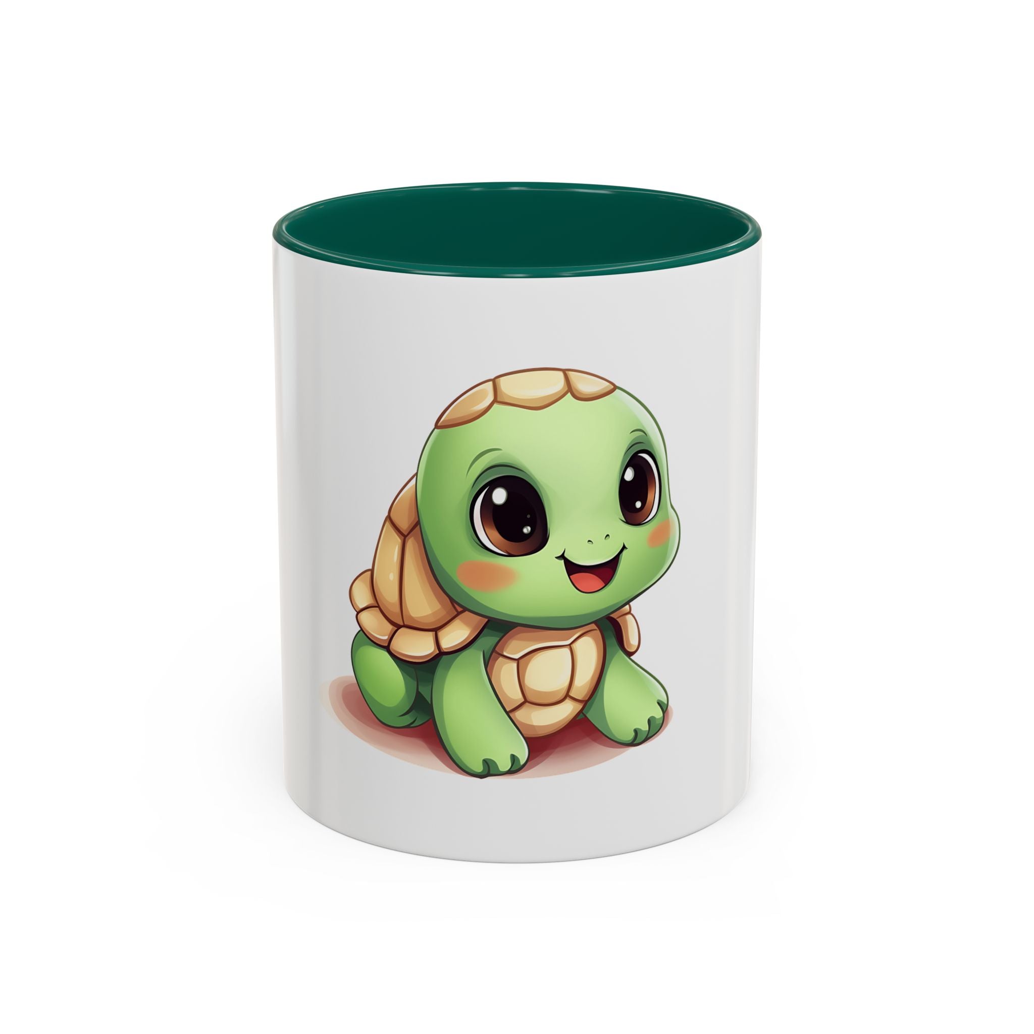 Cute Baby Turtle Mug — Adorable Kawaii Animal Coffee Cup (11oz)