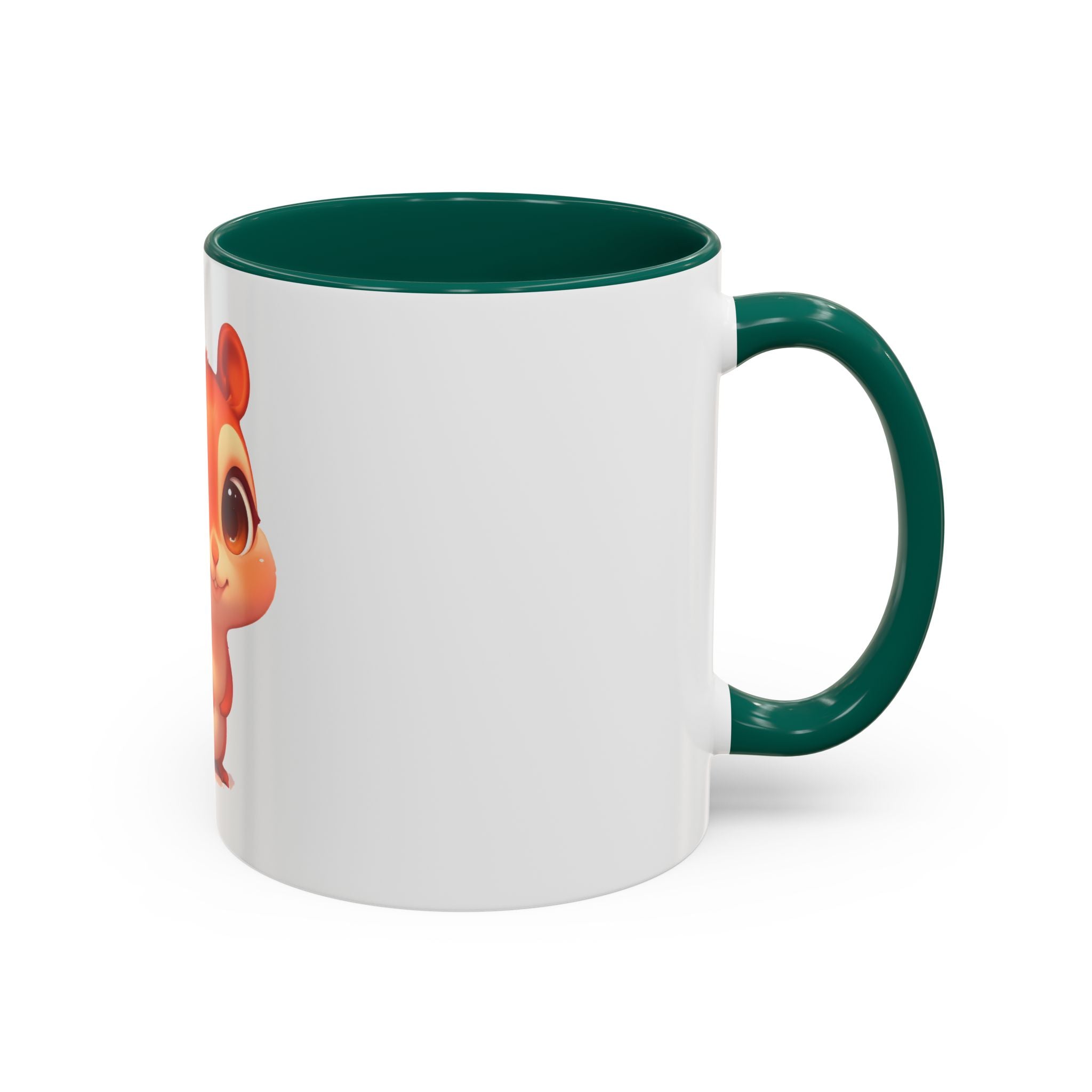 Cute Cartoon Squirrel Coffee Mug (11oz) – Colorful Animal Gift