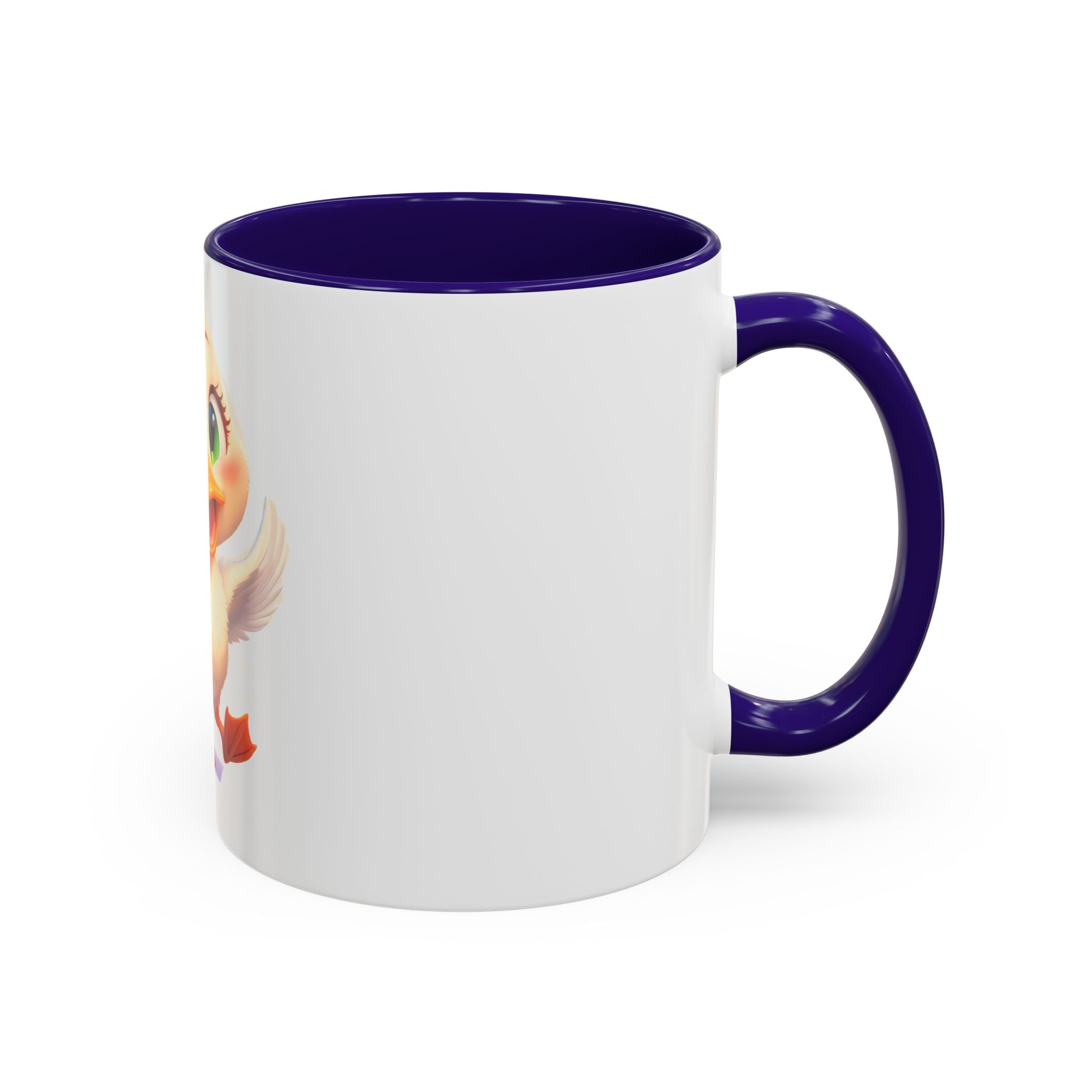 Cute Duckling Coffee Mug — Adorable Cartoon Baby Duck 11oz